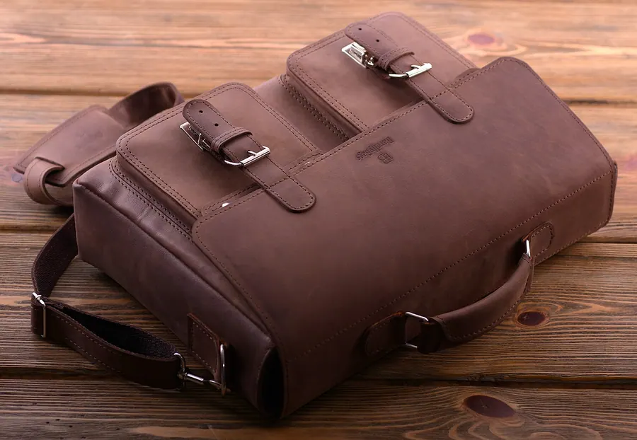 Retro brown Barka Brąz — zdjęcie 3