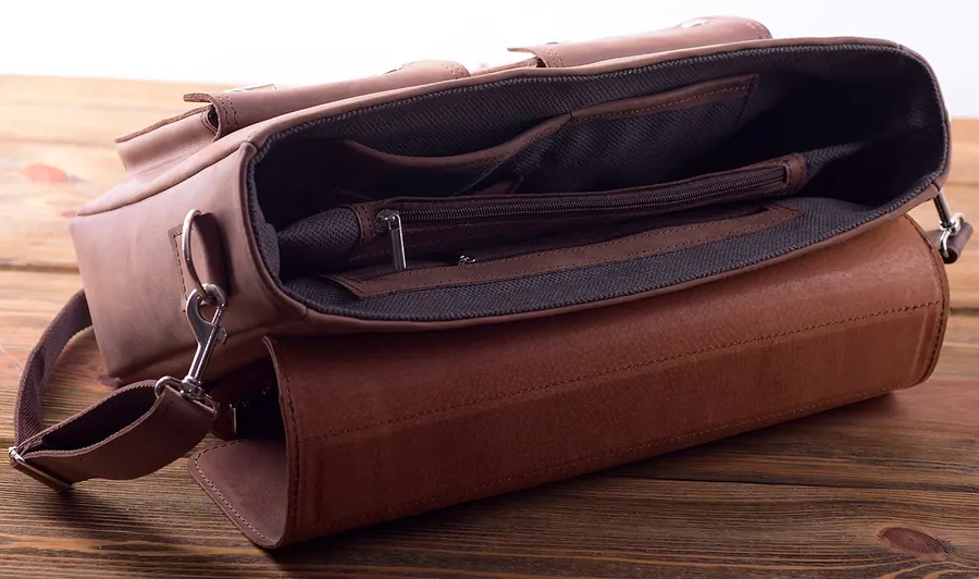Retro brown Ciemny Camel — zdjęcie 14