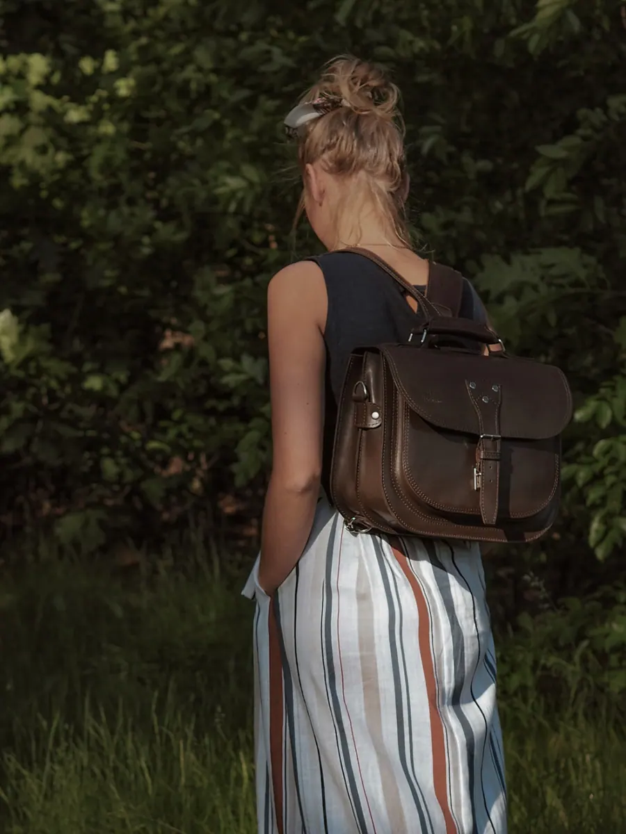 Luizjana Plecak skórzany damski — zdjęcie 6