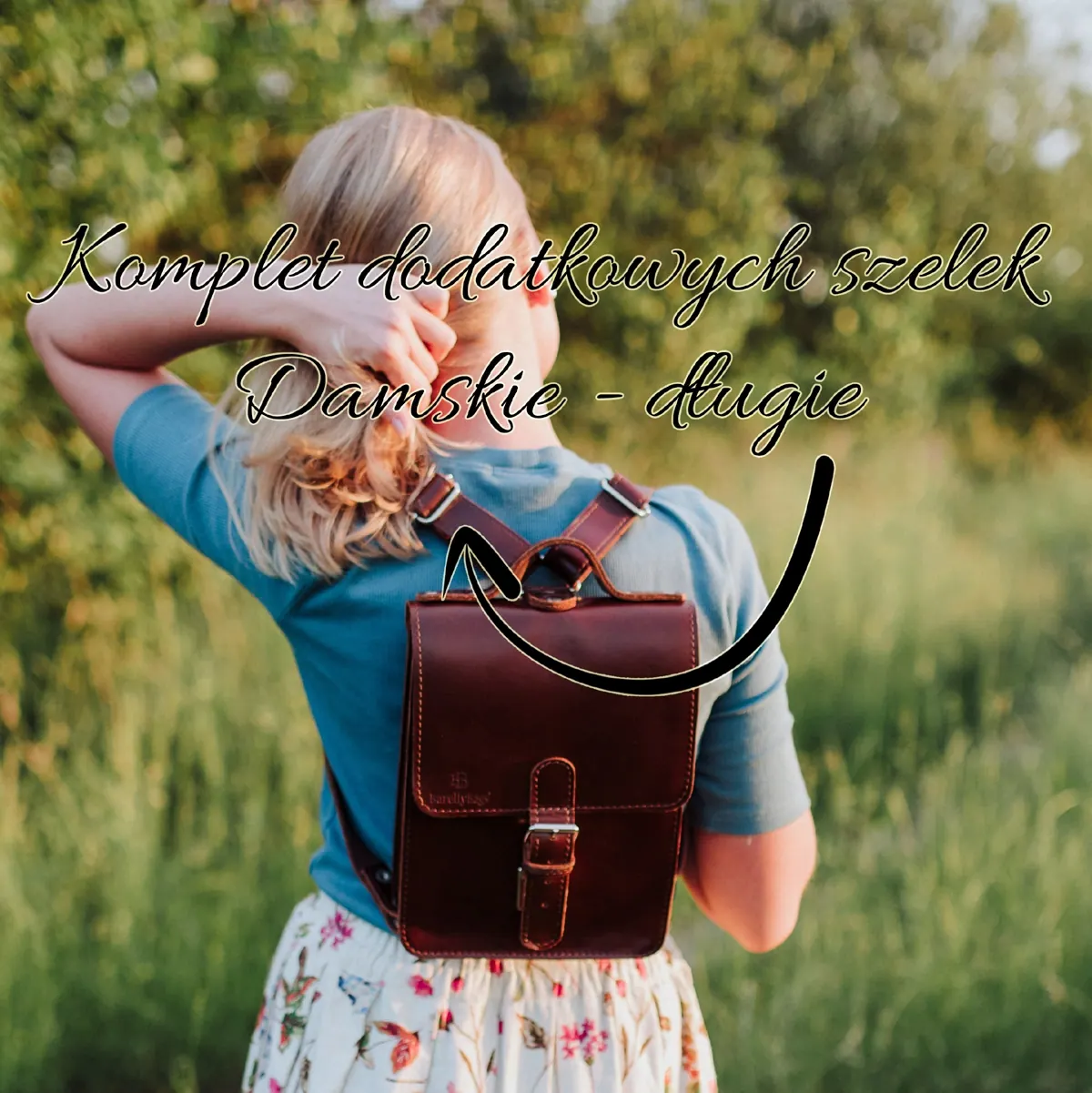 Komplet Szelek Damskich do plecaka Wenecja — fotografia z galerii modelu
