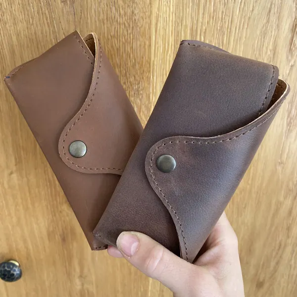 Etui skórzane na okulary