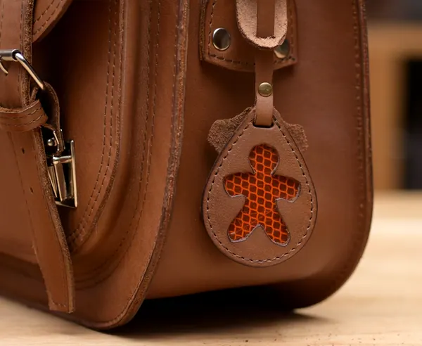 Ludzik Odblask Skórzany