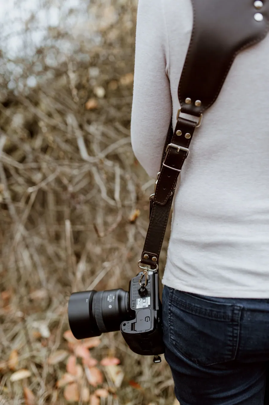 Szelki Reporterskie Skórzane — zdjęcie 11