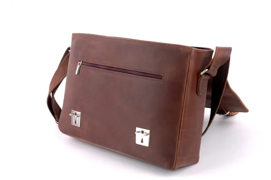 City Style Ciemny Camel BarellyBags — zdjęcie 4