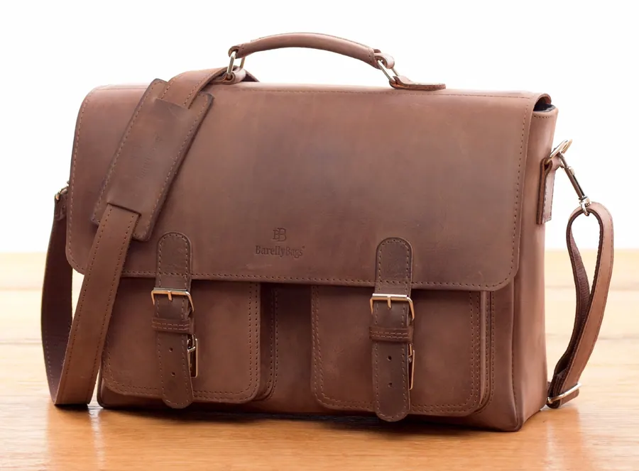 Retro brown Ciemny Camel — zdjęcie 12